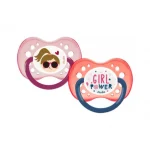 DODIE SUCETTE ANATOMIQUE 71 +18M DUO GIRLY