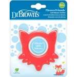 DR BROWNS ANNEAU DE DENTITION FLEXEES FRIENDS RENARD ROUGE 3 MOIS+
