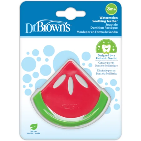 DR BROWNS ANNEAU DE DENTITION PASTEQUE 3M+