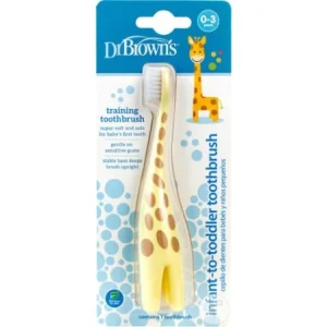 DR BROWNS BROSSE A DENTS BEBE 0-3 ANS OREILLE GIRAFE