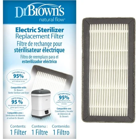 DR BROWNS FILTRE DE RECHARGE POUR STERILISATEUR ELECTRIQUE 1 FILTRE