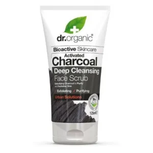 DR.ORGANIC Gommage Visage au Charbon 125Ml