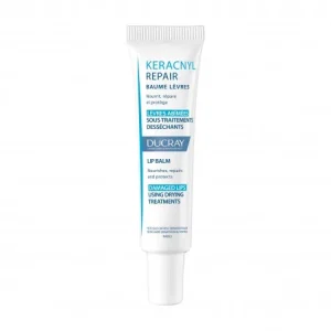 Ducray — Baume réparateur lèvres abîmées par les traitements anti-acnéique oral — Keracnyl Repair 15 ml