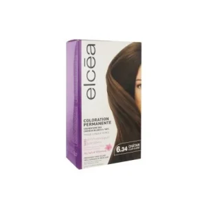 ELCÉA COLORATION PERMANENTE 6.34 chatain clair cuivre