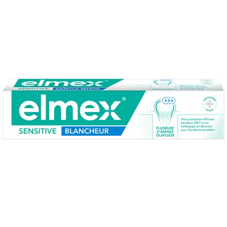 Elmex Dentifrice SENSITIVE BLANCHEUR