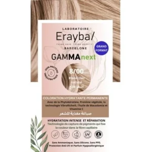 Erayba Gamma Next Coloration 8/00 Blond clair Natural Coloration Hydratante Permanente