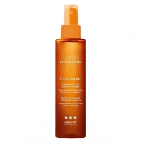 Esthederm Bronz L’Huile Solaire Soin Protecteur Corps et Cheveux Soleil Fort 150 ml