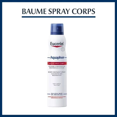 EUCERIN AQUAPHOR BAUME-SPRAY CORPS 250ML