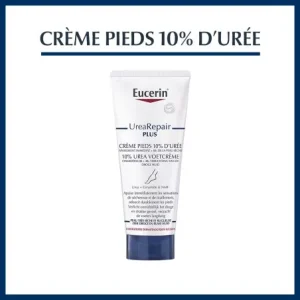 EUCERIN Crème Pieds Réparatrice, 10% Urée 100ml