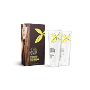 EXO KERATIN KIT LISSAGE BRÉSILIEN À LA KÉRATINE SOIN INTENSE À LA KÉRATINE