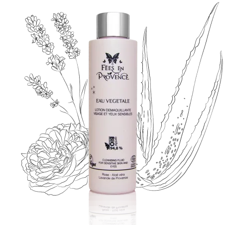 FEES EN PROVENCE EAU VEGETALE LOTION DEMAQUILLANTE 150ML