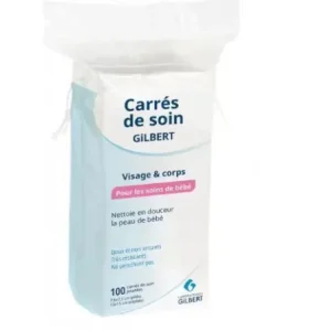 GILBERT CARRÉS DE SOIN SACHET DE 100
