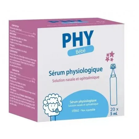 GILBERT PHY SERUM PHYSIOLOGIQUE 30X5ML