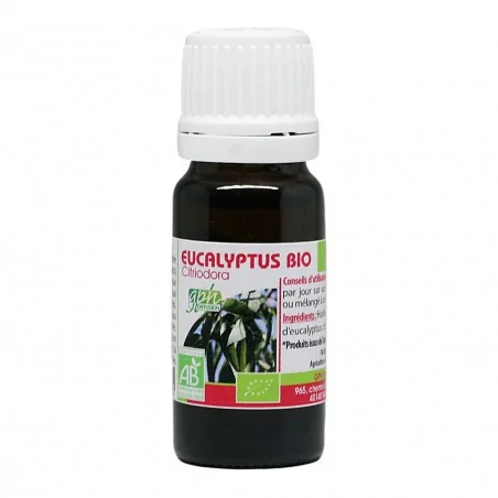 GPH Diffusion Huile Essentielle D'EUCALYPTUS citriodora BIO