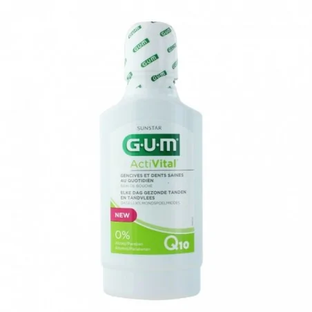 GUM ACTIVITAL Q10 BAIN DE BOUCHE 300ML