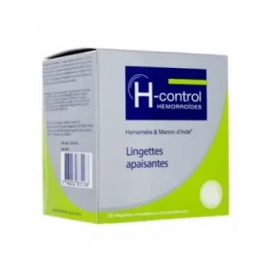H-CONTROL BOITE DE 15 LINGETTES APAISANTES