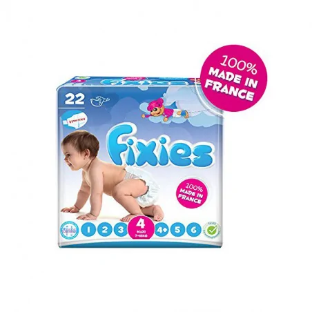 HARTMANN Fixies Dry Skin Changes bébé maxi 7 à 18kg 22U