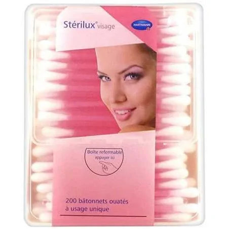 HARTMANN Stérilux Bâtonnets ouatés simple 200U
