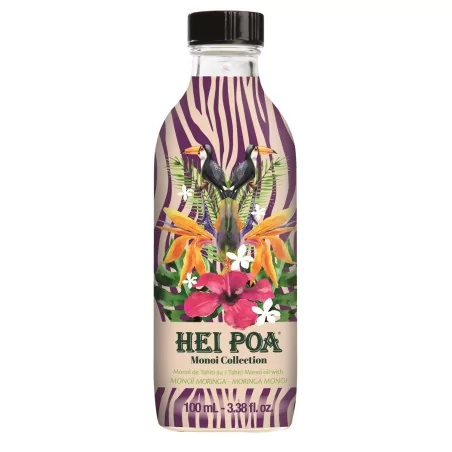 Hei Poa Collector monoï de tahiti au monoï moringa 100ml