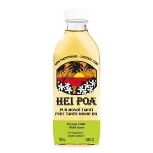 Hei Poa Soins traditionneles multi-usage pur monoï tahiti-parf tiare 100ml