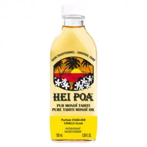 Hei Poa Soins traditionneles multi-usage pur monoï tahiti-parf vanillier 100ml
