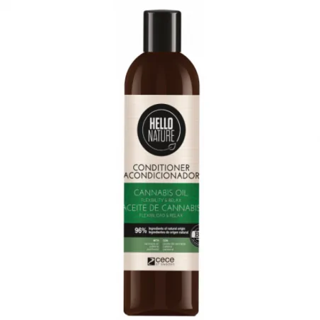 HELLO NATURE CANNABIS OIL APRÈS-SHAMPOOING 300ML