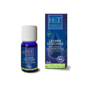 HERBES ET TRADITIONS HUILE ESSENTIELLE - LAVANDE STOECHADE BIO 10ML