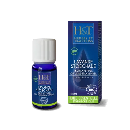 HERBES ET TRADITIONS HUILE ESSENTIELLE - LAVANDE STOECHADE BIO 10ML