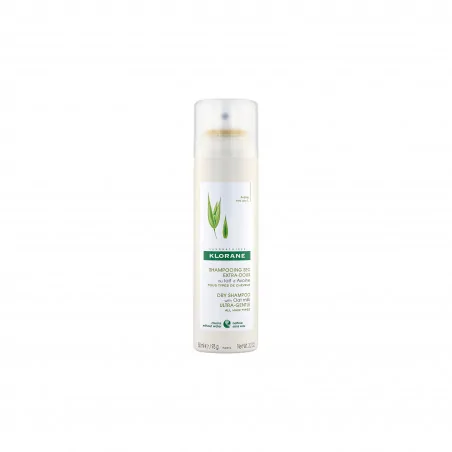 Klorane - Shampoing sec extra-doux au lait d'Avoine - L'original - Tous types de cheveux 150 ml