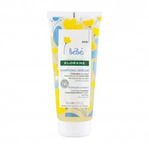 Klorane - Shampoing démêlant au Calendula apaisant - Bébé - Cheveux délicats 200 ml