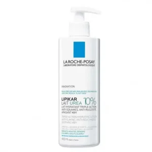 LA ROCHE-POSAY LIPIKAR LAIT UREA 10+ PEAU SENSIBLE TRÈS SÈCHE 400ML
