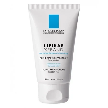 LA ROCHE-POSAY LIPIKAR XERAND 50ml Crème Réparatrice Pour Les Mains