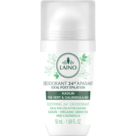 LAINO DÉODORANT MINÉRAL THÉ VERT 50ML