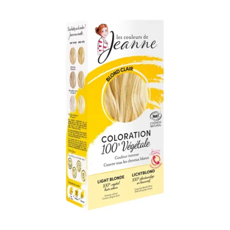 LES COULEURS DE JEANNE COLORATION BLOND CLAIR 100% VEGETALE