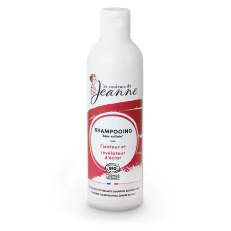 Les Couleurs de Jeanne SHAMPOOING FIXATEUR ET REVELATEUR D’ECLAT – SANS SULFATE 230Ml