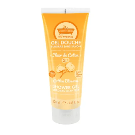 LES PETITS BAINS DE PROVENCE GEL DOUCHE FLEUR DE COTON 200ML