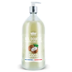 LES PETITS BAINS DE PROVENCE GEL DOUCHE SANS SAVON coco 1L
