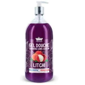 LES PETITS BAINS DE PROVENCE GEL DOUCHE LITCHI 1 L