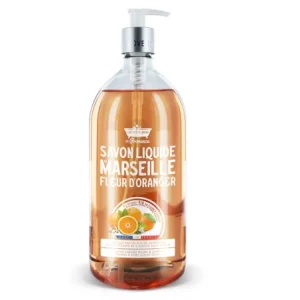 LES PETITS BAINS DE PROVENCE SAVON LIQUIDE FLEUR D`ORANGER 1L
