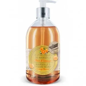 LES PETITS BAINS DE PROVENCE SAVON LIQUIDE FLEUR D`ORANGER 500ml