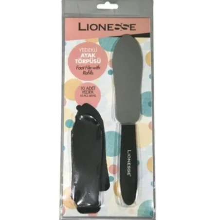 Lionesse RÂPE À PIED + recharge 10pcs 455