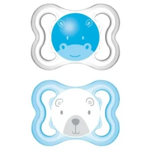 MAM AIR SUCETTE 0-6 MOIS SILICONE GARÇON