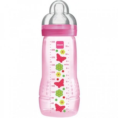 MAM BIBERON EASY ACTIVE ROSE 330ML