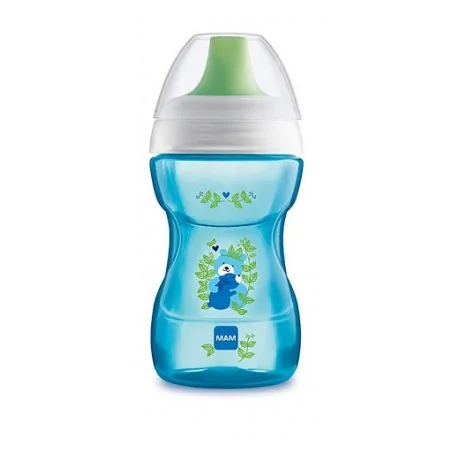 MAM FUN TO DRINK TASSE 8MOIS+ 270ML BLEU