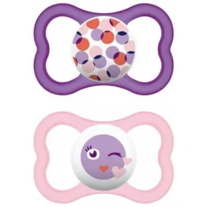 MAM SUCETTE AIR 6+m Smile fille