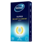 MANIX SUPER 6 PRÉSERVATIFS