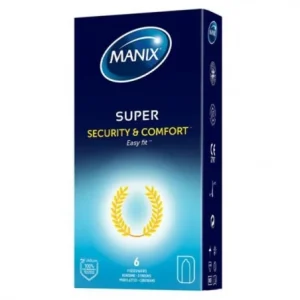 MANIX SUPER 6 PRÉSERVATIFS