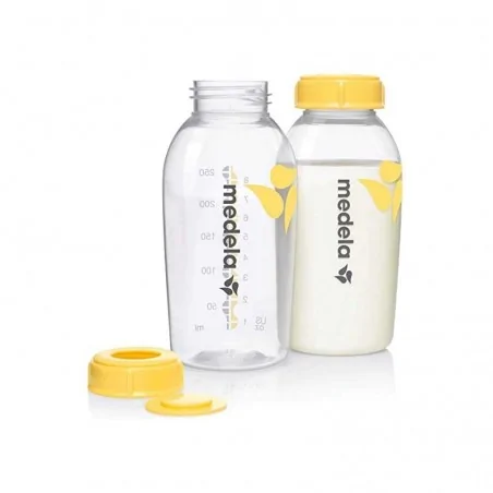 MEDELA 2 BIBERONS POUR LAIT MATERNEL 250 ML