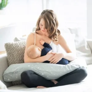 Medela Coussin d'allaitement étoiles gris