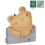 MINILAND BABY ASSIETTE EN BOIS GRENOUILLE - 89472